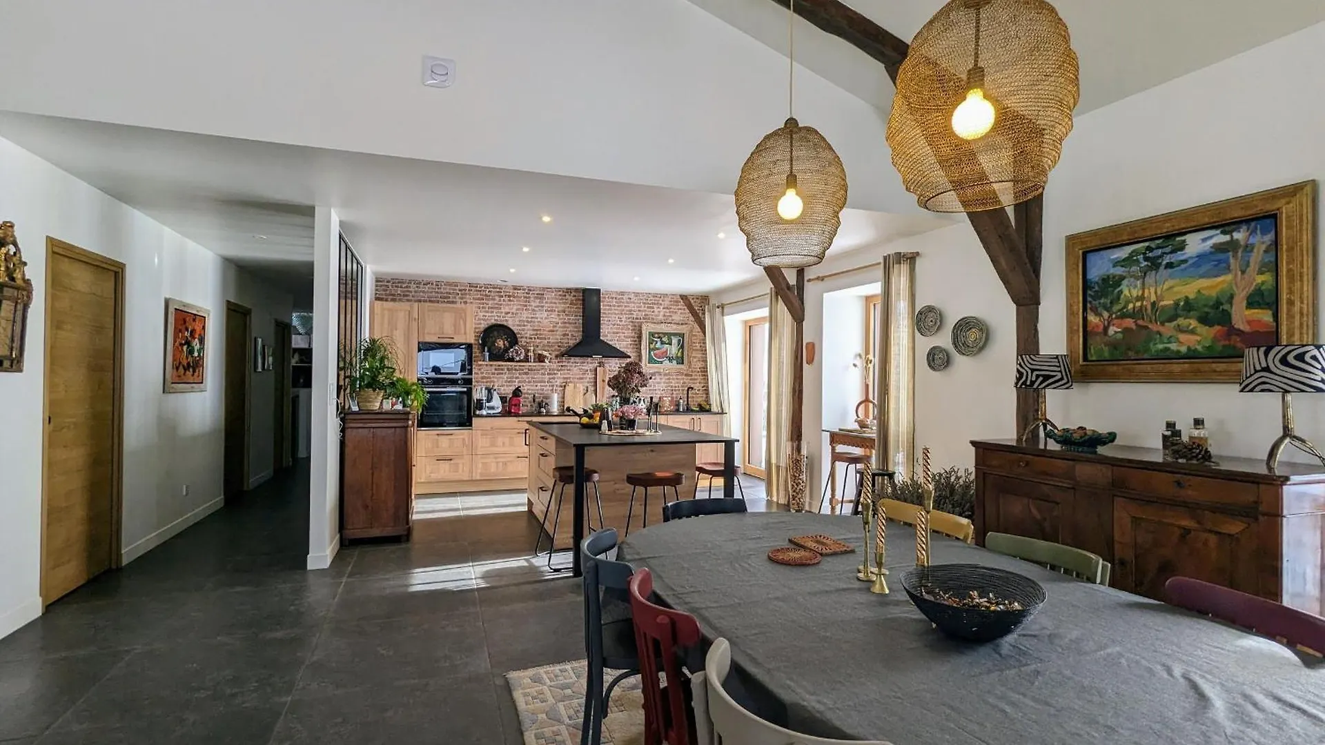 Charmante Maison D'Hotes Avec Salle De Sport Et Repas Maison - Fr-1-582-507 Saint-Berain 0*,